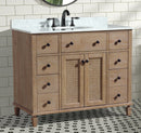 Annie 42" Bathroom Vanity Weathered Fir Annie 42" Bathroom Vanity Weathered Fir