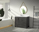 Huntington 42" Bathroom Vanity Weathered Gray Huntington 42" Bathroom Vanity Weathered Gray