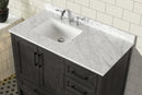 Huntington 42" Bathroom Vanity Weathered Gray Huntington 42" Bathroom Vanity Weathered Gray