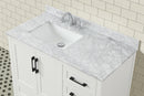 Huntington 42" Bathroom Vanity White Huntington 42" Bathroom Vanity White