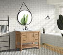Marina 42" Bathroom Vanity Driftwood Finish Marina 42" Bathroom Vanity Driftwood Finish