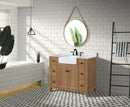 Sally 42" Bathroom Vanity Ash Brown Sally 42" Bathroom Vanity Ash Brown