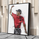 Tiger Woods Canvas Art – Masters Celebration Wall Decor Tiger Woods Canvas Art – Masters Celebration Wall Decor
