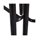 Large 46" Heavy Duty Round Outdoor Steel Picnic Table With Umbrella Hole (SAK96428) Large 46" Heavy Duty Round Outdoor Steel Picnic Table With Umbrella Hole (SAK96428)