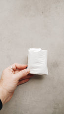 "Be Somebody" White Tyvek Zipper Pouch "Be Somebody" White Tyvek Zipper Pouch