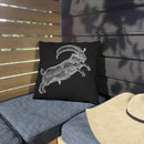 "Live Deliciously" Outdoor Throw Pillows "Live Deliciously" Outdoor Throw Pillows
