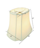 12"W x 12"H French Oval Piped Egg Shell Lamp 12"W x 12"H French Oval Piped Egg Shell Lamp