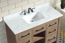 Lauren 48" Bathroom Vanity Weathered Fir Finish Lauren 48" Bathroom Vanity Weathered Fir Finish