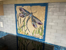 Tropical Dragonfly Mosaic Art Tropical Dragonfly Mosaic Art