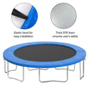 Trampoline Safety Pad for 12ft trampoline - Replacement Spring Cover Pad, No Holes for Poles, Waterproof&UV-Resistant Trampoline Safety Pad for 12ft trampoline - Replacement Spring Cover Pad, No Holes for Poles, Waterproof&UV-Resistant