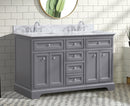 South Bay 55" Bathroom Vanity Gray South Bay 55" Bathroom Vanity Gray
