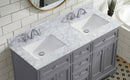 South Bay 55" Bathroom Vanity Gray South Bay 55" Bathroom Vanity Gray