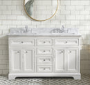 South Bay 55" Bathroom Vanity White South Bay 55" Bathroom Vanity White