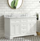 South Bay 55" Bathroom Vanity White South Bay 55" Bathroom Vanity White