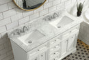 South Bay 55" Bathroom Vanity White South Bay 55" Bathroom Vanity White
