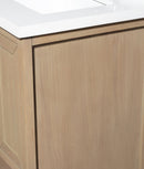 Venice 55" Bathroom Vanity Oak Gray Finish Venice 55" Bathroom Vanity Oak Gray Finish