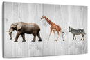 Wooden Safari Wall Art Wooden Safari Wall Art