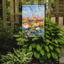 Boats at Harbour Pier  Garden Flag β Decorative Outdoor Yard Flag Boats at Harbour Pier  Garden Flag β Decorative Outdoor Yard Flag