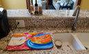A Slice of Cantelope Dish Drying Mat β Absorbent, Artistic Kitchen Essentials 6036DDM A Slice of Cantelope Dish Drying Mat β Absorbent, Artistic Kitchen Essentials 6036DDM