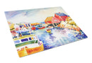 Boats at Harbour with a view Glass Cutting Boards β Durable, Decorative Kitchen Art Large Boats at Harbour with a view Glass Cutting Boards β Durable, Decorative Kitchen Art Large
