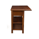 Caldwell Kitchen Cart, Antique Cappuccino Caldwell Kitchen Cart, Antique Cappuccino