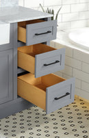 Laguna 60" Bathroom Vanity Gray Laguna 60" Bathroom Vanity Gray