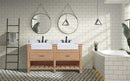 Marina 60" Bathroom Vanity Driftwood Finish Marina 60" Bathroom Vanity Driftwood Finish