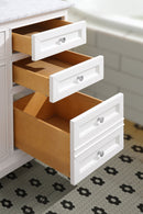 South Bay Single Sink 60" Bathroom Vanity White South Bay Single Sink 60" Bathroom Vanity White