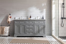 South Bay 60" Bathroom Vanity Gray South Bay 60" Bathroom Vanity Gray
