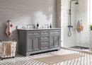 South Bay 60" Bathroom Vanity Gray South Bay 60" Bathroom Vanity Gray