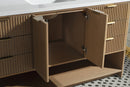 San Diego 60" Freestanding Bathroom Vanity Oak San Diego 60" Freestanding Bathroom Vanity Oak