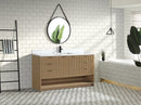 San Diego 60" Freestanding Bathroom Vanity Oak San Diego 60" Freestanding Bathroom Vanity Oak