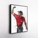Tiger Woods Canvas Art – Masters Celebration Wall Decor Tiger Woods Canvas Art – Masters Celebration Wall Decor