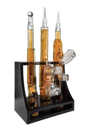 3 Gun Whiskey Decanters Set AR15, AK47, & Rifle Gun Decanter Set 1000ml by The Wine Savant - Veteran Gifts, Home Bar, Gun Lover Gifts, Tik Tok Gun Decanter, Military Gifts 3 Gun Whiskey Decanters Set AR15, AK47, & Rifle Gun Decanter Set 1000ml by The Wine Savant - Veteran Gifts, Home Bar, Gun Lover Gifts, Tik Tok Gun Decanter, Military Gifts