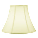 12"W x 10"H Egg Shell Shantung Bell Lampshade 12"W x 10"H Egg Shell Shantung Bell Lampshade