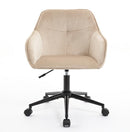 Walker Edison | Quilted Velvet Office Desk Chair Walker Edison | Quilted Velvet Office Desk Chair