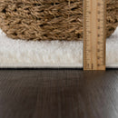 Judy White Washable Area Rug Judy White Washable Area Rug