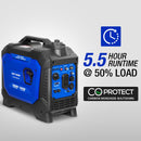 BILT HARD 2500W Portable Inverter Generator – Quiet 80cc 4-Stroke Ducar® Engine, CO Sensor, 120V AC & 12V DC, Compact Backup Power for Camping, RV, Home BILT HARD 2500W Portable Inverter Generator – Quiet 80cc 4-Stroke Ducar® Engine, CO Sensor, 120V AC & 12V DC, Compact Backup Power for Camping, RV, Home