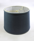 12"W x 8"H Hardback Shallow Drum Lamp Shade Textured Slate 12"W x 8"H Hardback Shallow Drum Lamp Shade Textured Slate