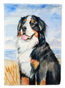 Bernese Mountain Dog Flag Canvas House Size Bernese Mountain Dog Flag Canvas House Size