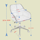 Walker Edison | Quilted Velvet Office Desk Chair Walker Edison | Quilted Velvet Office Desk Chair