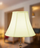 12"W x 10"H Egg Shell Shantung Bell Lampshade 12"W x 10"H Egg Shell Shantung Bell Lampshade