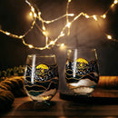 Vincent Van Gogh Wine Glasses Artisanal Hand Painted Stemless Set of 2 - The Wine Savant - 2 Set of Tumblers - Artistic Gift Idea for Her, Him, Birthday, Housewarming - Extra Large Goblets (18.5 OZ) Vincent Van Gogh Wine Glasses Artisanal Hand Painted Stemless Set of 2 - The Wine Savant - 2 Set of Tumblers - Artistic Gift Idea for Her, Him, Birthday, Housewarming - Extra Large Goblets (18.5 OZ)