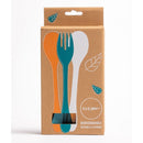 KNORK Eco 24 Pack Bamboo Flatware Set KNORK Eco 24 Pack Bamboo Flatware Set