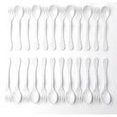 KNORK Eco 24 Pack Bamboo Flatware Set KNORK Eco 24 Pack Bamboo Flatware Set