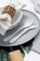 KNORK Eco 24 Pack Bamboo Flatware Set KNORK Eco 24 Pack Bamboo Flatware Set
