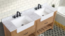 Marina 72" Bathroom Vanity Driftwood Finish Marina 72" Bathroom Vanity Driftwood Finish