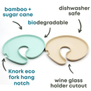 KNORK Eco Party Plate, 2 Pack KNORK Eco Party Plate, 2 Pack