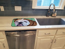 Admiral the English Bulldog Dish Drying Mat β Absorbent, Artistic Kitchen Essentials 7349DDM Admiral the English Bulldog Dish Drying Mat β Absorbent, Artistic Kitchen Essentials 7349DDM