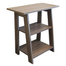 24"H Gray Rustic Side Table (Ladder Side Table) 24"H Gray Rustic Side Table (Ladder Side Table)